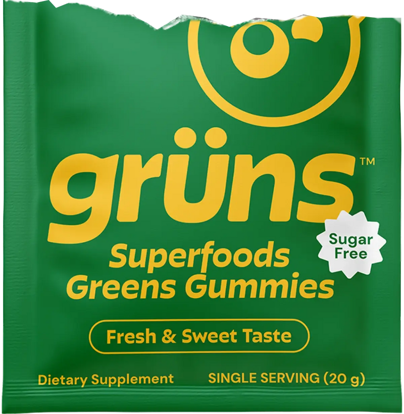 Grüns Superfood Gummies pack